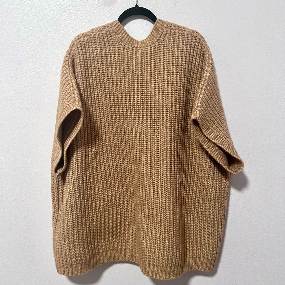 Aerie Marled Rib Sweater Cape XS/S - Picture 6 of 7